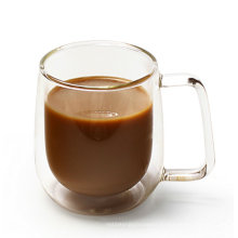 Heatproof Insulating Double Walled Glass Mug - Large Capacity 500 ml, 16 fl. oz capacity Excellent quality